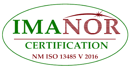 Logo certification NM ISO 13485 V 2016